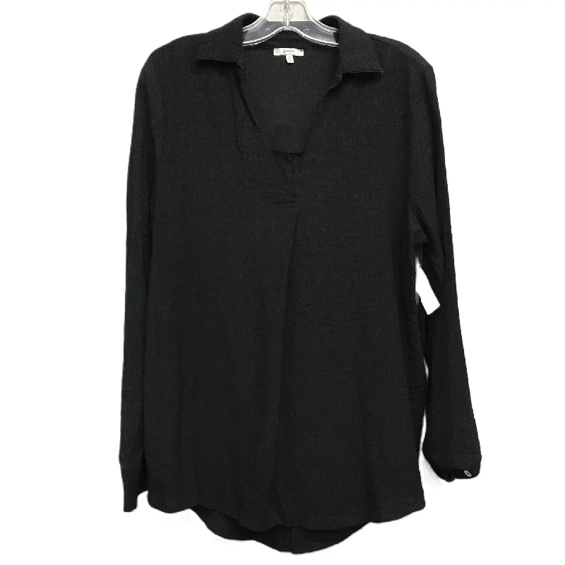 Top Long Sleeve By Jodifl In Black, Size: M Preppy Men's College
