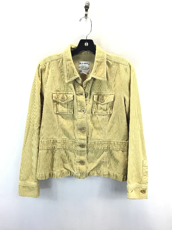 Jacket By Old Navy In Yellow, Size: M Classic Men's Pin
