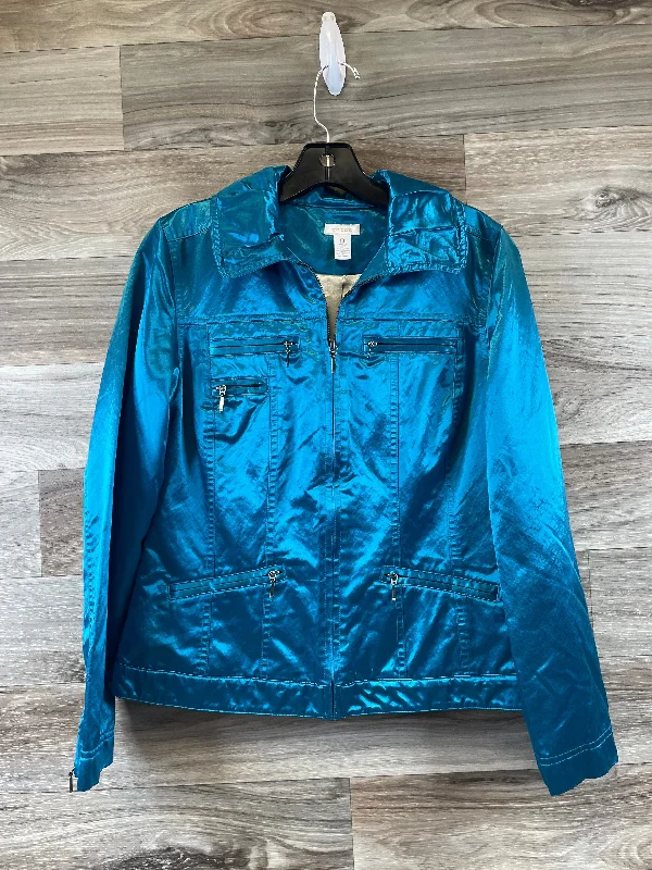 Blazer By Chicos In Blue, Size: S Streetwear Style