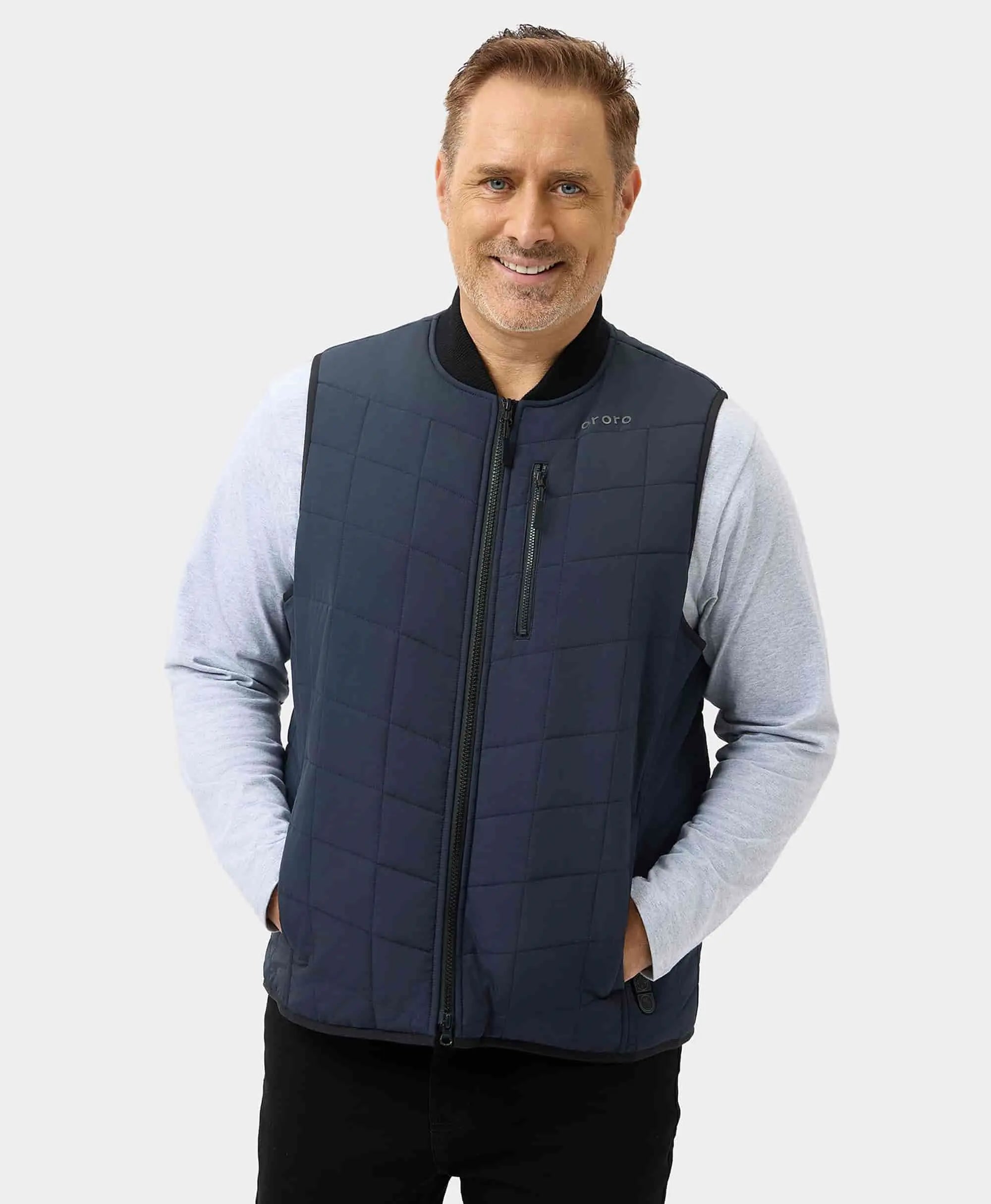 Scranton Men's 5-Zone Insulated Heated Bomber Vest Cozy Men's Winter