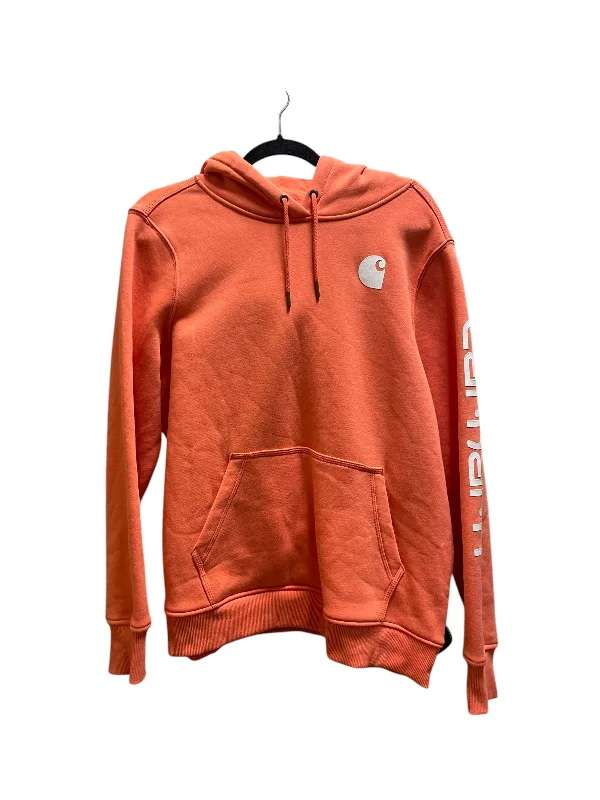 Sweatshirt Hoodie By Carhartt In Pink, Size: Xl Sleek Men's Metallic