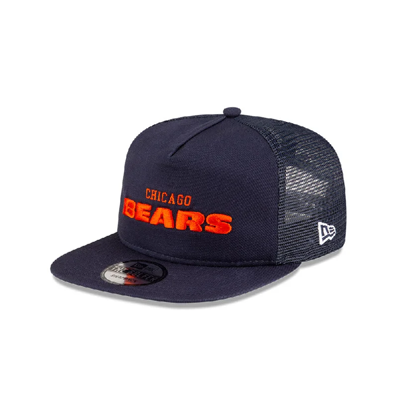 New Era Chicago Bears Washed Script Golfer Snapback Dynamic Men's Glow