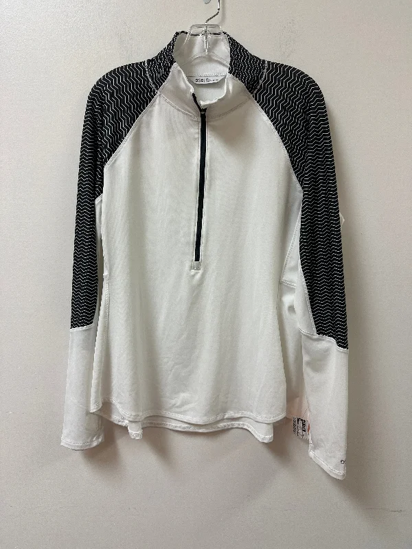 Athletic Sweatshirt Collar By Dsg Outerwear In Black & White, Size: 2x Dapper Men's Bow