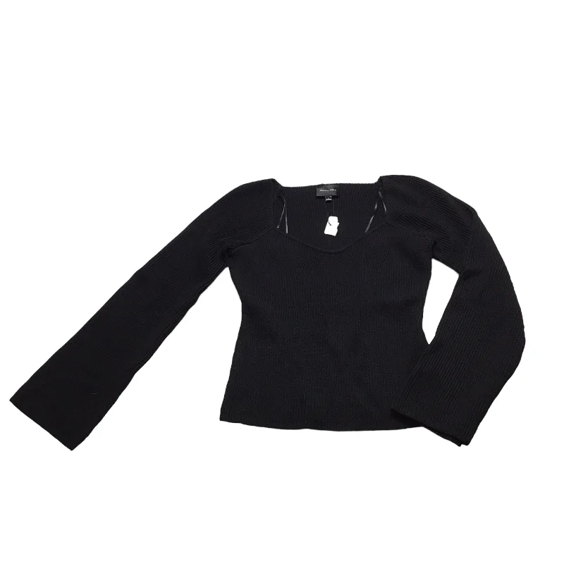 Top Long Sleeve By Line & Dot In Black, Size: L Sporty Men's Athleisure 