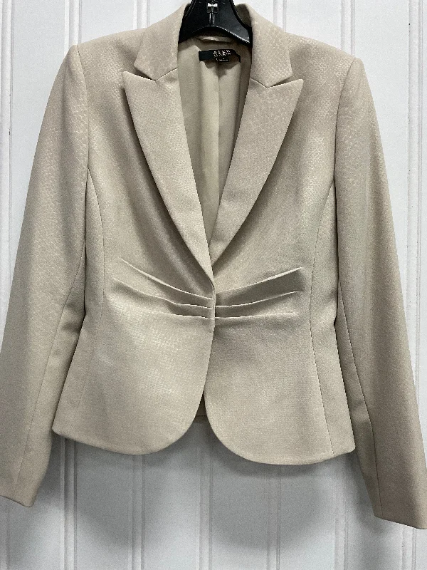 Blazer By Alex Marie In Beige, Size: S Refined Men's Velvet