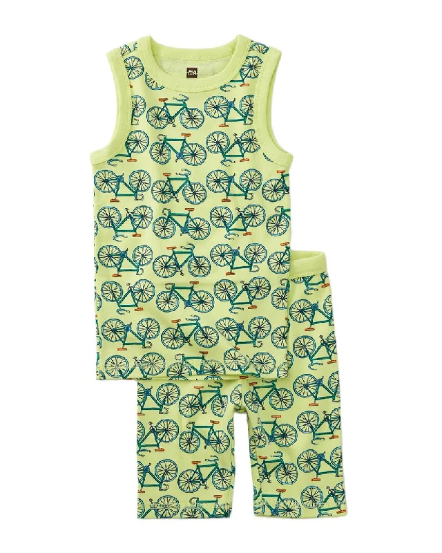 Tea Collection Summer Nights Tank Pajama Set Cool Men's Skate