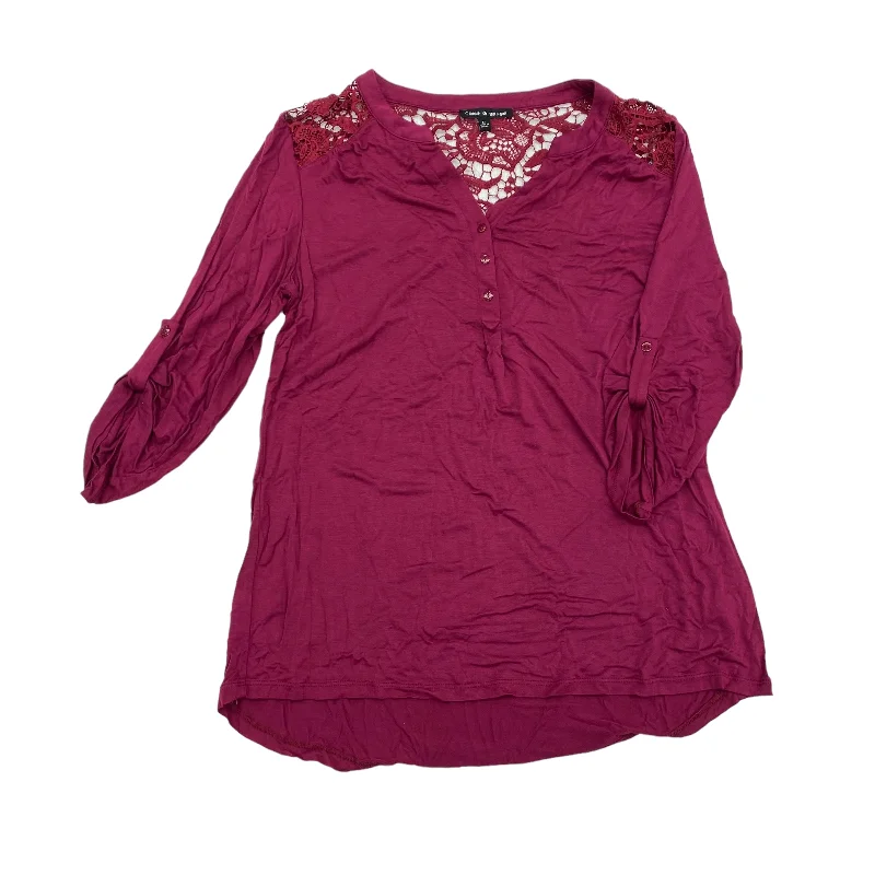RED TOP LS by CABLE AND GAUGE Size:M Practical Men's Quick