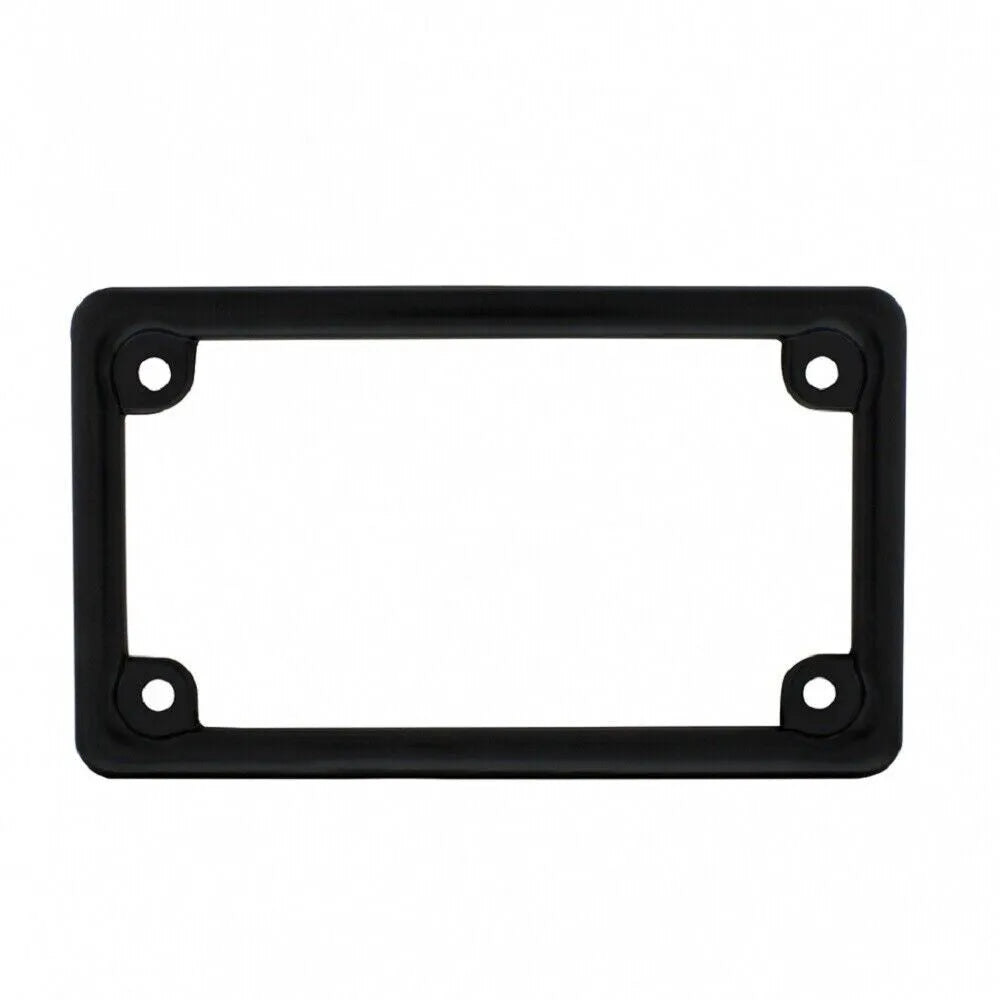 Motorcycle License Plate Frame Black Cozy Men's Winter