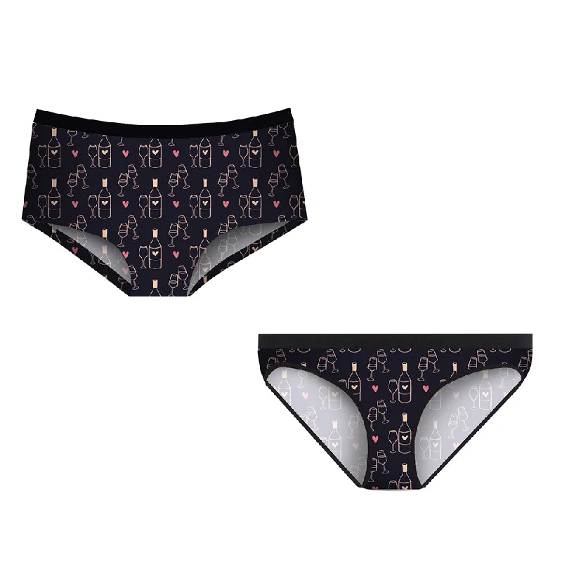 Matching Pairs Cheeky/Bikini - Merlot Dynamic Men's High
