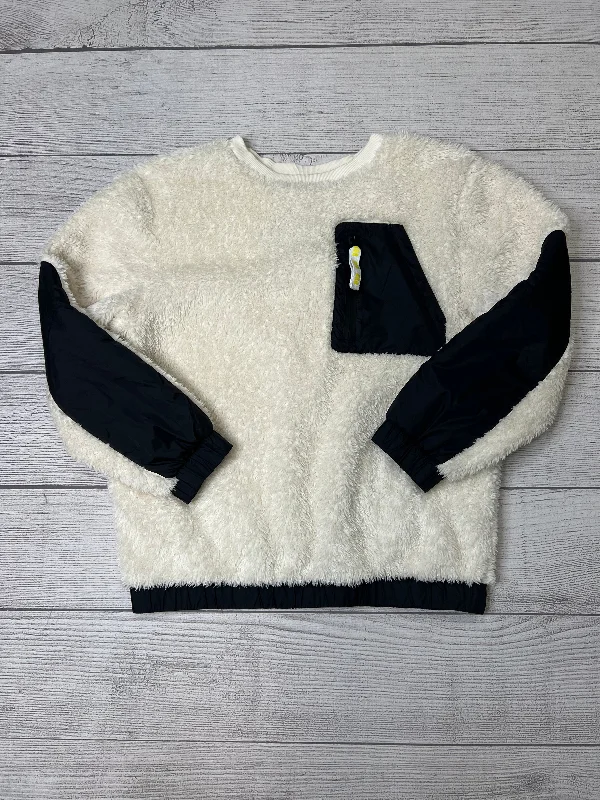 White Sweatshirt Designer Ugg, Size M Dynamic Men's Glow