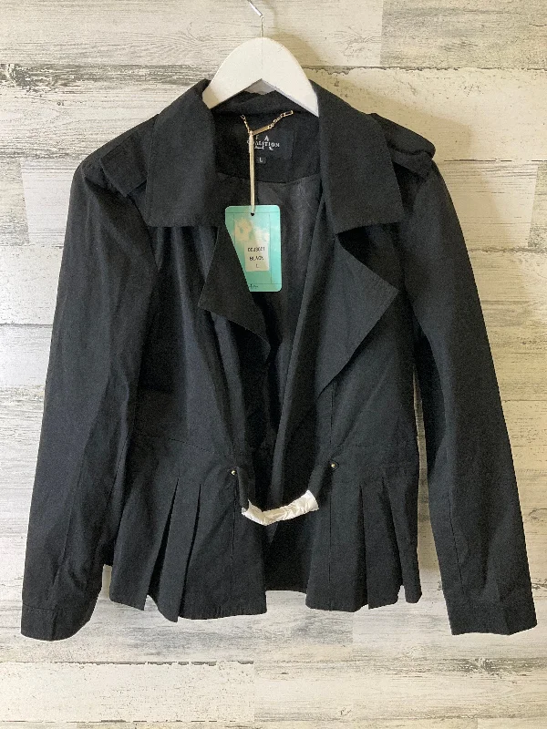 Blazer By Clothes Mentor In Black, Size: L Bold Men's Animal