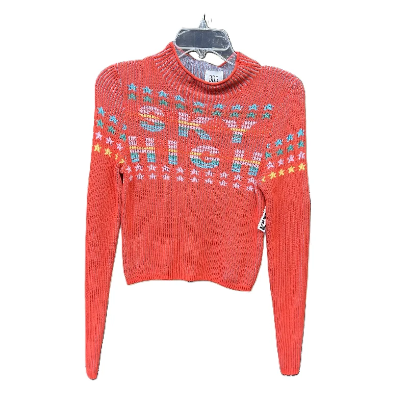 Top Long Sleeve By Bdg In Red, Size: S Bold Men's Animal