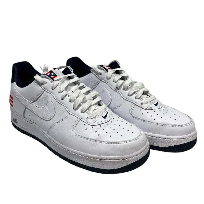 NIKE/Low-Sneakers/US 11/Leather/WHT/PUERTO RICO Tailored