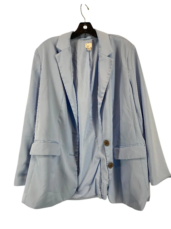Blazer By A New Day In Blue, Size: L Polished Men's Silk