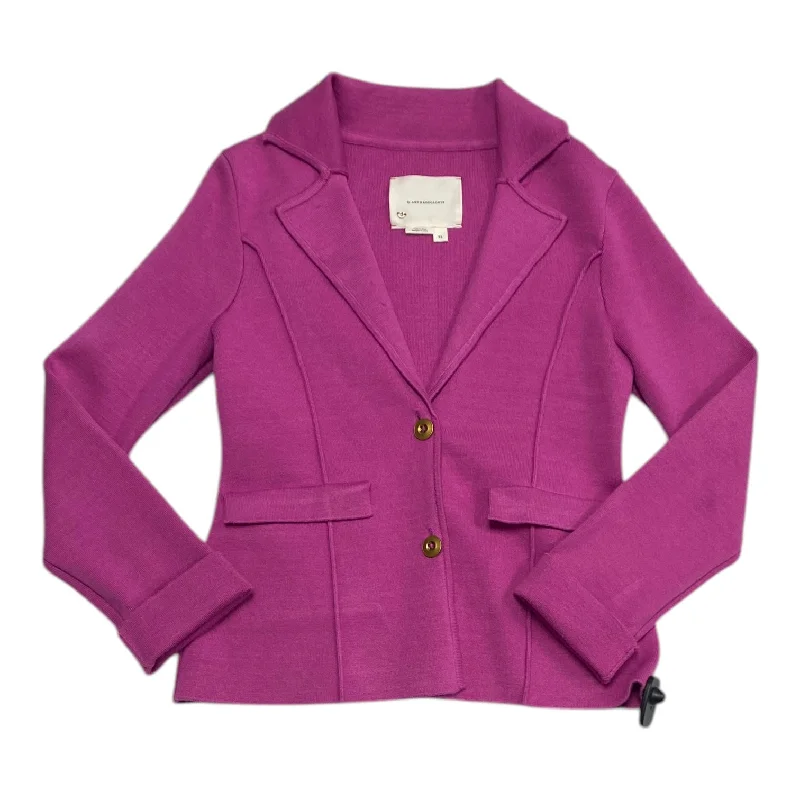 Blazer By Anthropologie In Pink, Size: Xs Refined Men's Velvet