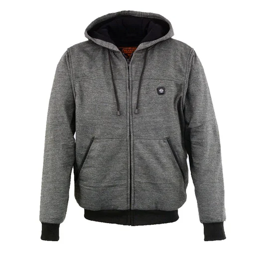 Men's Heated Fleece Hoodie Cozy Men's Sherpa