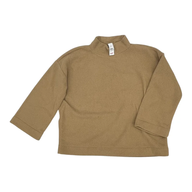 Sweatshirt Collar By Loft In Brown, Size:Xxl Elegant Men's Formal 