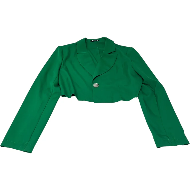 Blazer By Shein In Green, Size: L Youthful Men's Pop