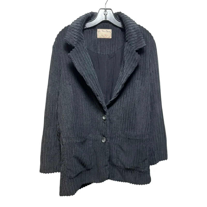 Everly Corduroy Velvety Oversized Blazer By We The Free In Black, Size: Xs Lumberjack