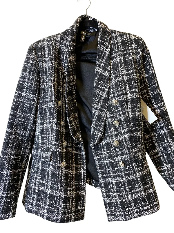 Blazer By Aqua In Black, Size: M Elegant Men's Cashmere