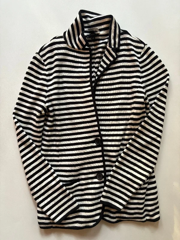 Blazer By Talbots In Striped Pattern, Size: Sp Youthful Men's Anime