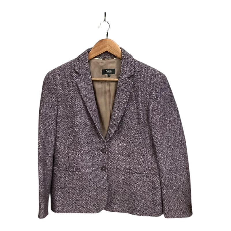 Blazer By Clothes Mentor In Purple, Size: L Preppy Men's College