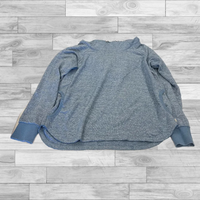 Sweatshirt Hoodie By Toad & Co In Blue, Size: Xl Street