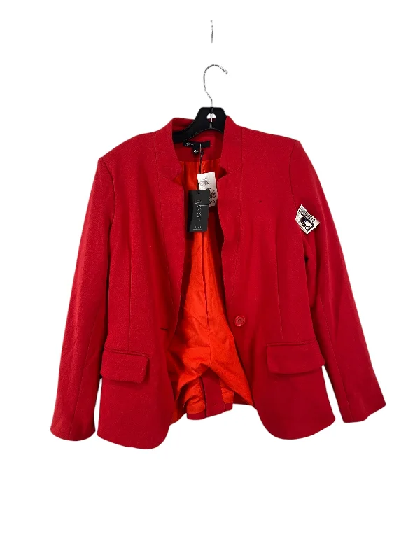 Blazer By Gibson In Red, Size: M Elegant Men's Cashmere