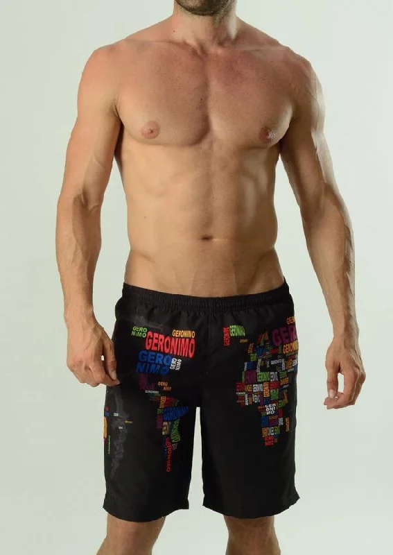 Men Board Shorts 1623p4 Vintage Men's 1970S Disco