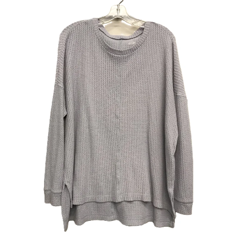 Top Long Sleeve By American Eagle In Blue, Size: L Refined Men's Classic 