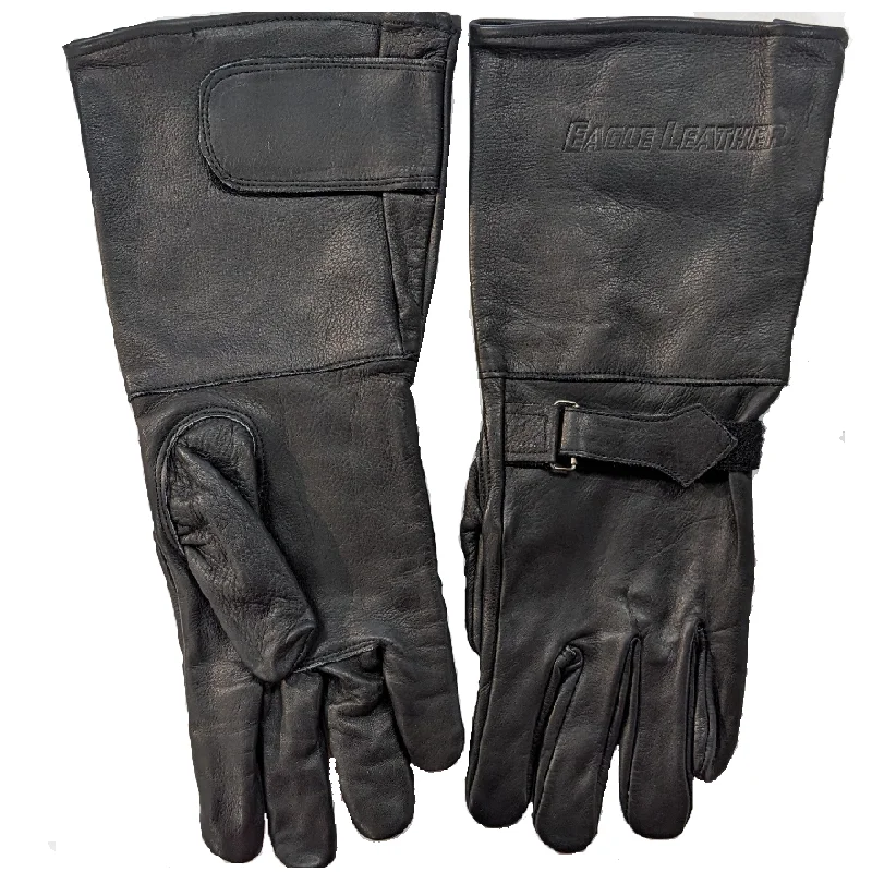 Gauntlet Unlined Cowhide Gloves Youthful Men's Anime