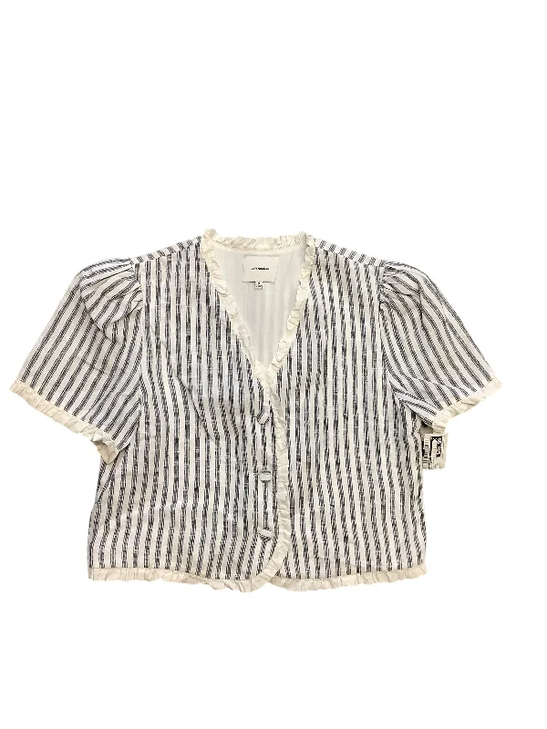 Blazer By Reformation In Grey & White, Size: M Hip Men's Urban