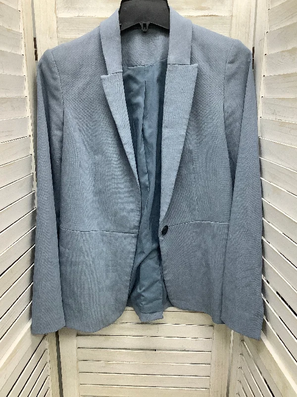 Blazer By Express In Blue, Size: 4 Artistic Men's Hand