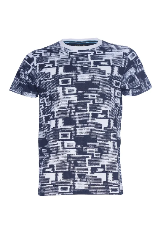 Abram | Graphic Print Crew Practical Men's Quick