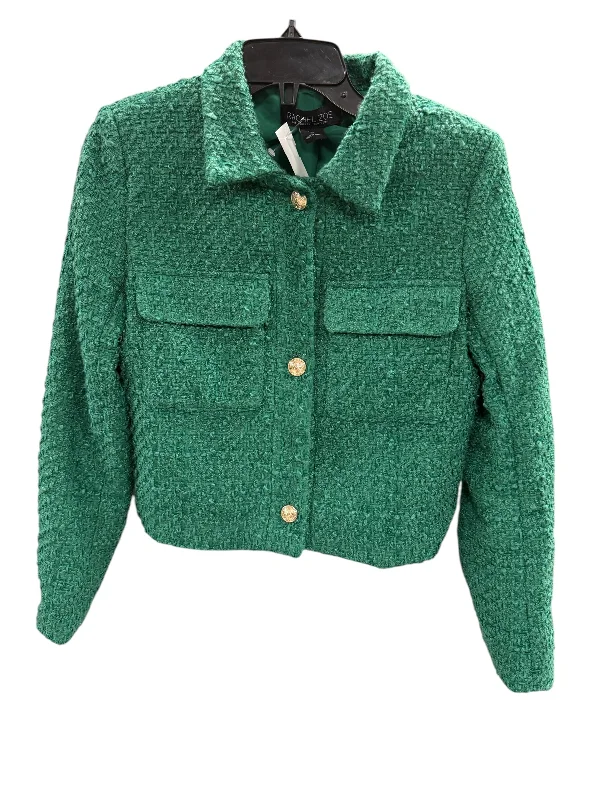 Blazer By Rachel Zoe In Green, Size: Xs British Gentleman Style