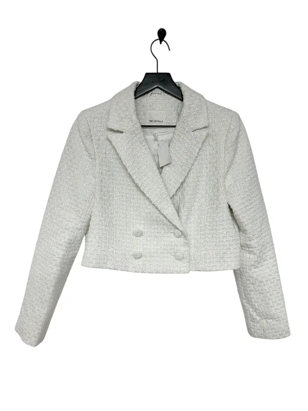 Blazer By Avec Les Filles In White, Size: S Minimalist Men's Casual 