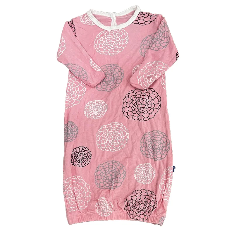 Kickee Pants Girls Pink | White Nightgown Trendy Men's Bucket