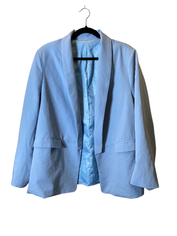 Blazer By Clothes Mentor In Blue, Size: Xxl Preppy Men's College