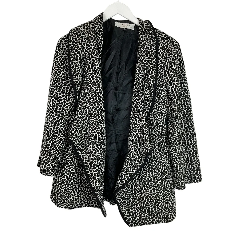 Blazer By Tahari By Arthur Levine In Animal Print, Size: M Bohemian Men's Free