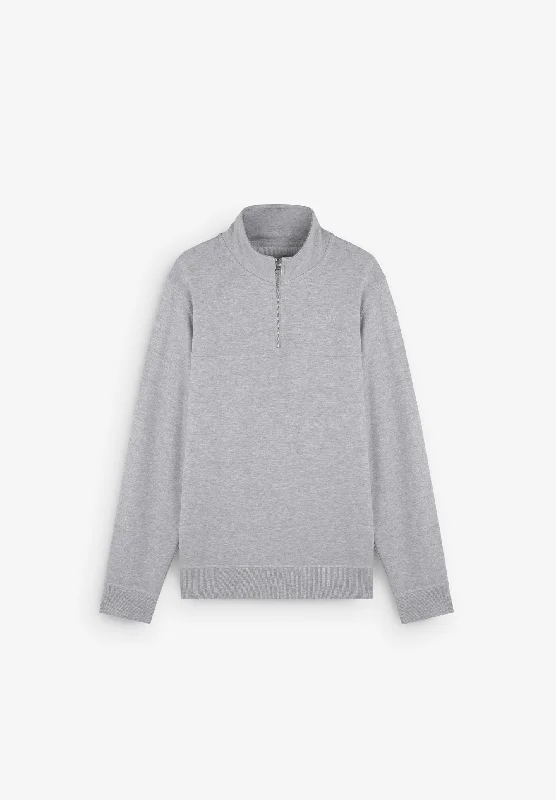 SC ZIPPER SWEATER Sharp Men's Italian