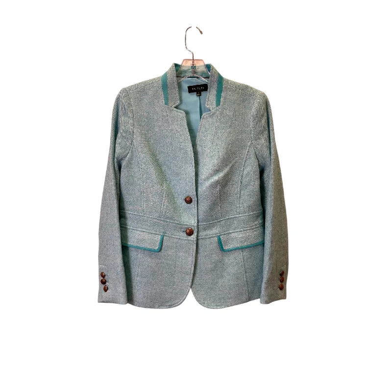 Blazer By Talbots In Aqua, Size:S Preppy Men's College