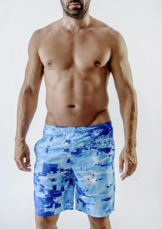 Men Board Shorts 1714p4 Cclassic Men's Tweed