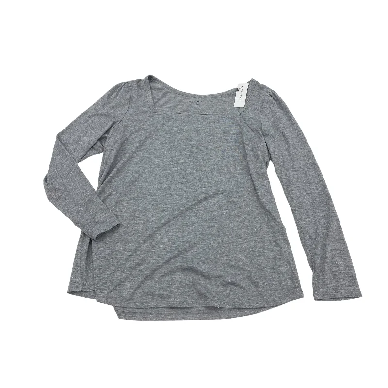 GREY TOP LS by LANE BRYANT Size:L Youthful Men's Pop