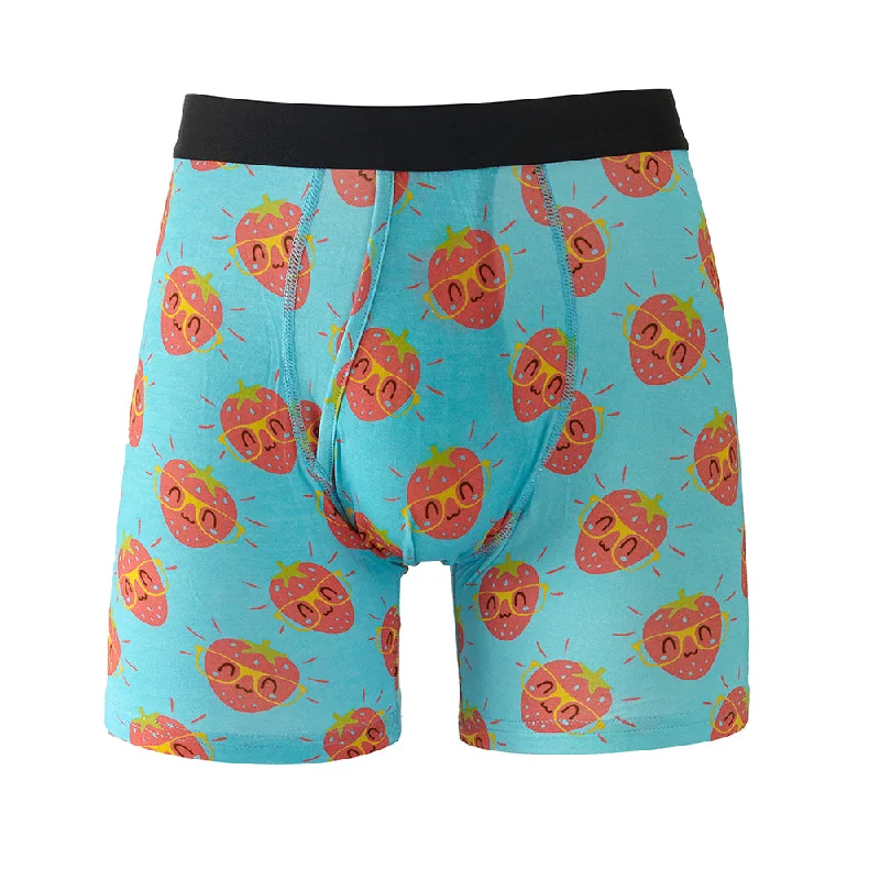 Strawberries - Cotton Softer Than Cotton Sophisticated Men's French