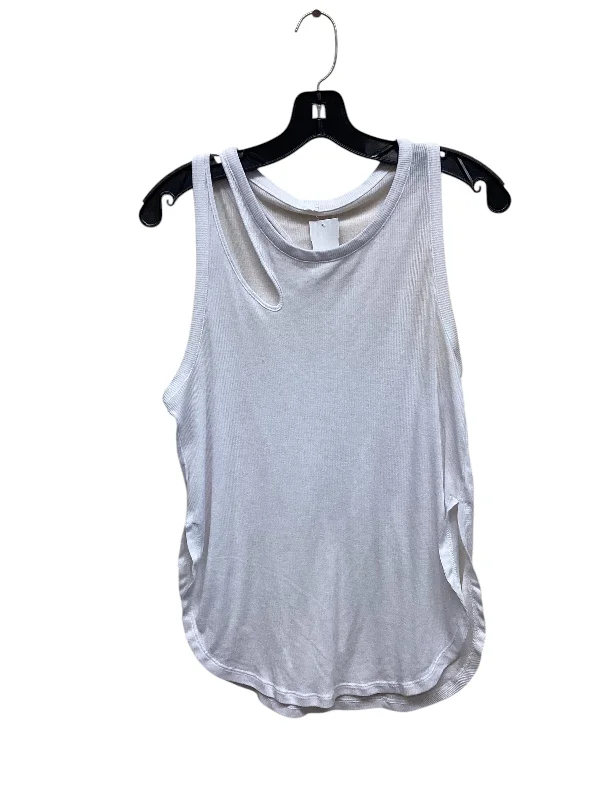 Athletic Tank Top By Alo In White Sophisticated Men's French