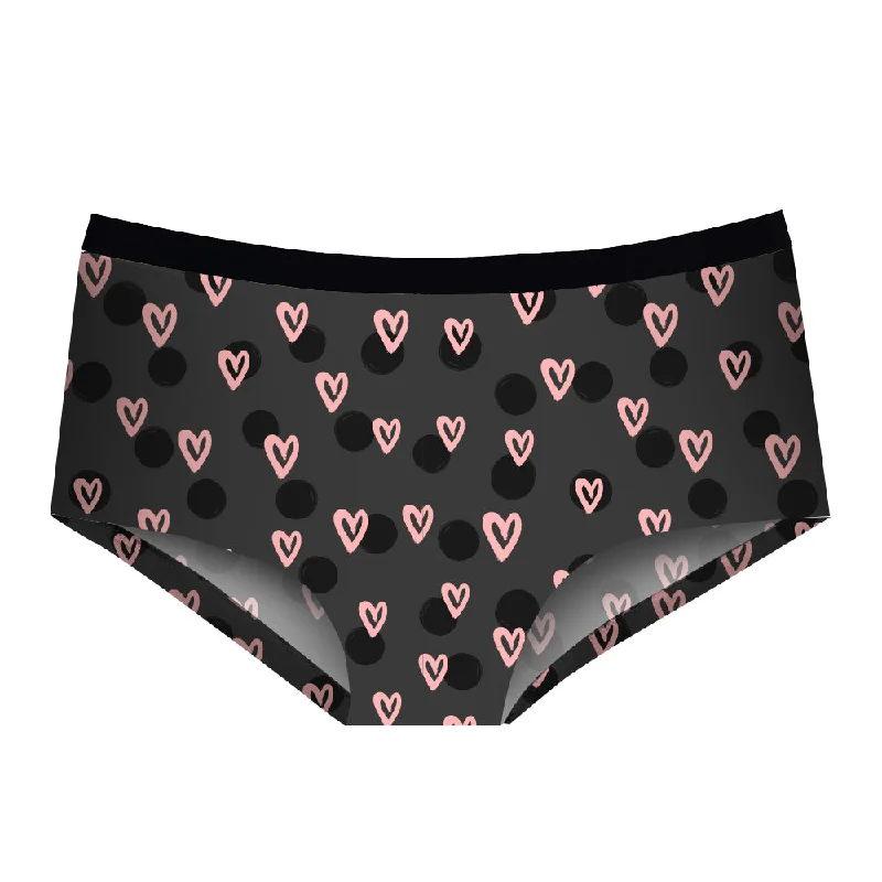 Hearts - Cheeky Brief Practical Men's Quick