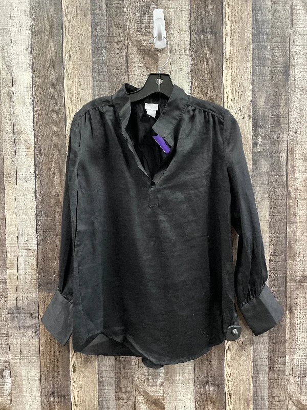 Top Long Sleeve By Chicos In Black, Size: S Dynamic Men's High