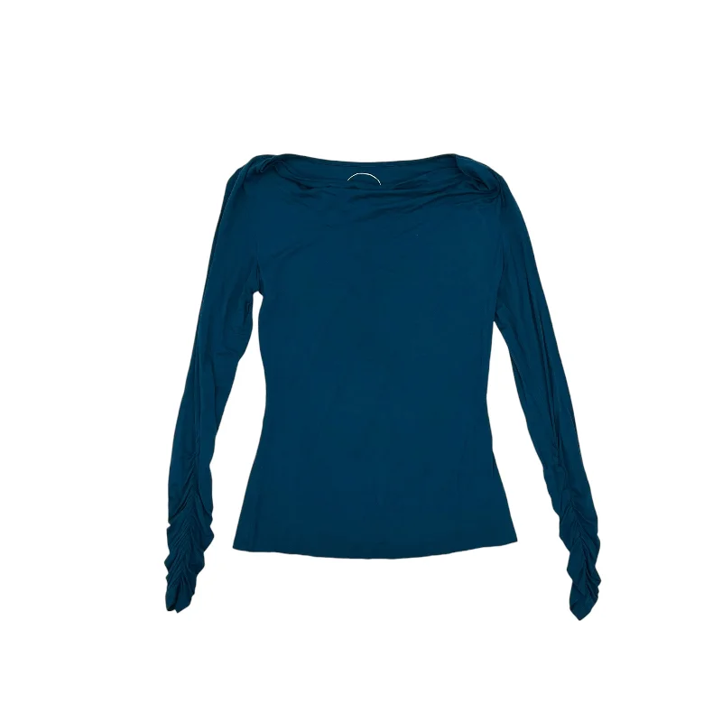 Top Ls By International Concepts In Teal, Size:S British Gentleman Style