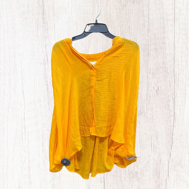 Top Long Sleeve By Maeve In Orange, Size: M Bold Men's Animal