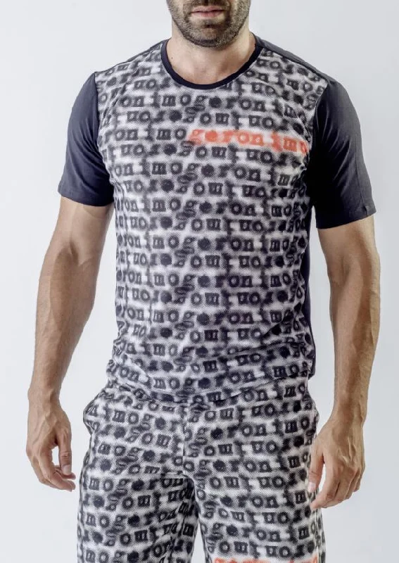 Men T-shirt short sleeve 1709t3 Trendy Men's Bucket